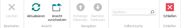 Kontakte nach Kategorien