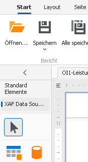 XAF Data Source